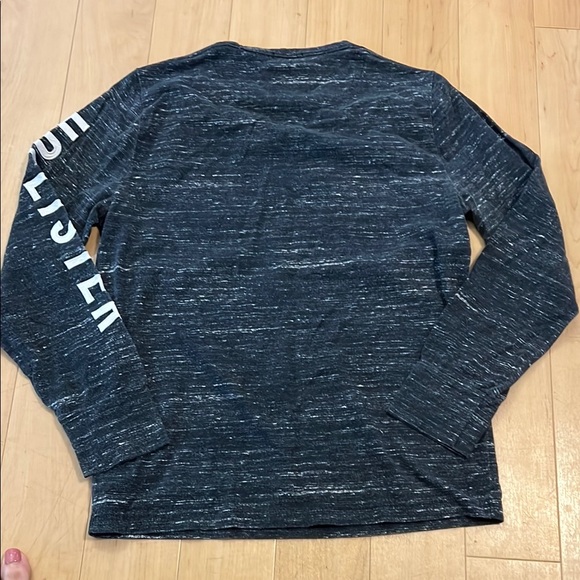 Hollister Blue Crewneck Sweater with Logo - Picture 8 of 10